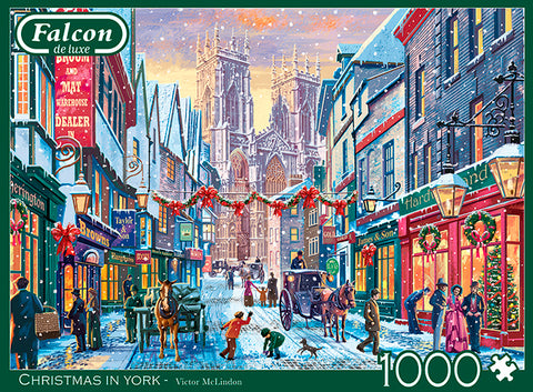 Puzzel Falcon- Christmas In York 1000 stukjes