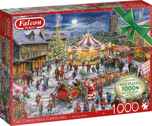 Puzzel Falcon The Christmas Carousel 1000