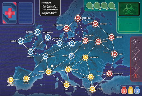 Pandemic Hot Zone Europa - Bordspel