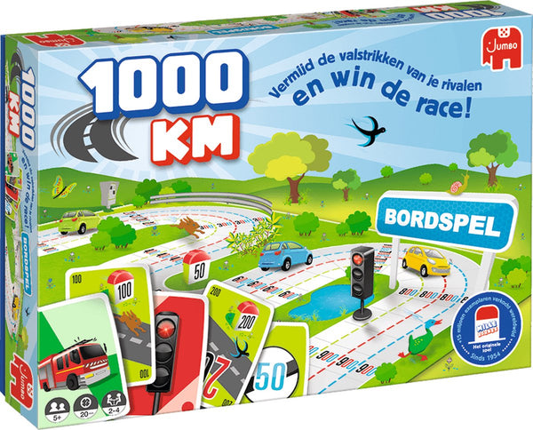 Jumbo 1000KM Bordspel - Gezelschapsspel voor kinderen