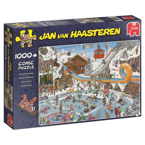 Puzzel JvH Winterspelen 1000