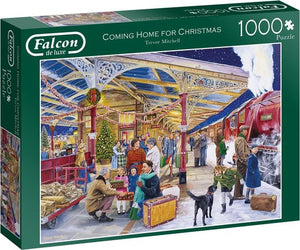 Falcon puzzel Coming Home for Christmas - Legpuzzel - 1000 stukjes