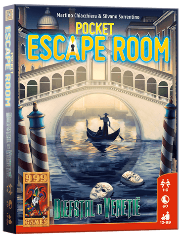 Pocket Escape Room: Diefstal in Venetië - Breinbreker