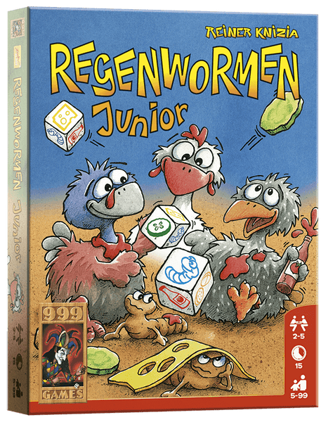 Regenwormen Junior (A13) - Dobbelspel